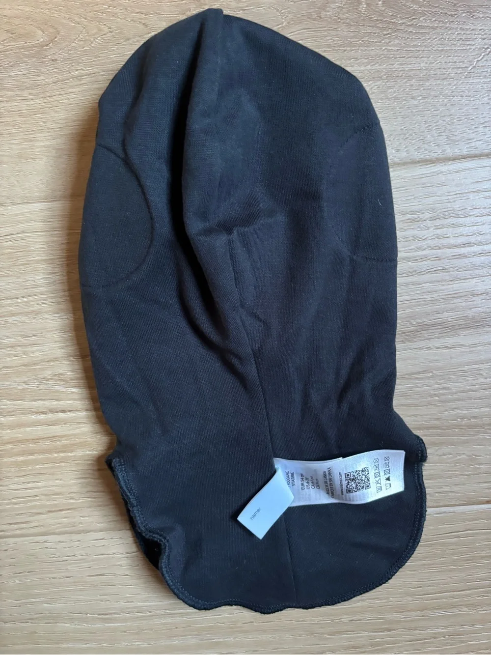 Reima Starrie Kids Balaclava US 6-7Y Black Merino Wool Cotton lined